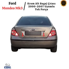Ebal Oto Ford Mondeo Mk3 Krom Alt Bagaj Çıtası 2000-2007 P. Çelik