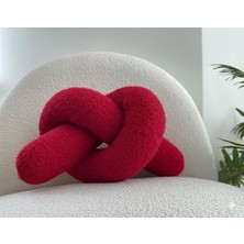 Harmoni Tekstil Örgü Dekoratif Peluş Dekor Kırlent/yastık 120 cm