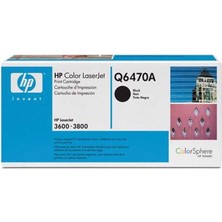 Hp 501A-Q6470A Siyah Orijinal Toner-Mavi Kutu