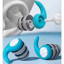 Natural Charm 3 Katmanlı Yumuşak Silikon Kulak Tıkacı – Sökülüp Takılabilir, Yıkanabilir ve Yeniden Kullanılabilir Tasarım | Su Geçirmez, Gürültü Azaltıcı, Yüzme, Banyo, Dalış ve Uyku Için Ideal Kulak Koruyucu