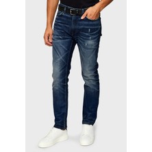 Hugo Pamuklu Slim Fit Normal Bel Dar Paça Jeans Erkek Kot Pantolon 50550143 413