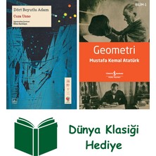 İthaki Yayınları Dört Boyutlu Adam + Geometri + Dünya Klasiği Hediye