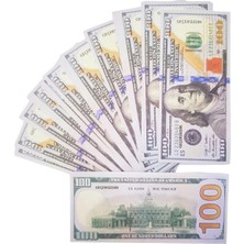 Store Fullf Konsol 300 Adet 100 Dolar Sahte Geçersiz Düğün Parti Şaka Malzemesi PP191204