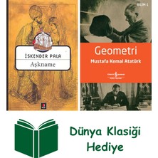 Kapı Yayınları Aşkname + Geometri + Dünya Klasiği Hediye
