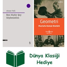 Everest Yayınları Ben Hiçbir Şey Söylemedim + Geometri + Dünya Klasiği Hediye