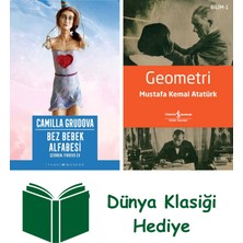 İthaki Yayınları Bez Bebek Alfabesi + Geometri + Dünya Klasiği Hediye
