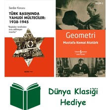 Alfa Yayınları Türk Basınında Yahudi Mülteciler: 1938-1945 + Geometri + Dünya Klasiği Hediye