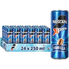 Nescafe Nestlé Xpress Vanilla Soğuk Kahve 24X250 ml