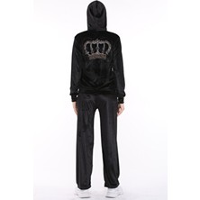 Ikmal Taçlı Taş Yumuşak Doku Kadifebol Paça