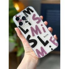 Go Aksesuar Iphone 14 Promax Baskı Tasarımlı Şeffaf Kılıf
