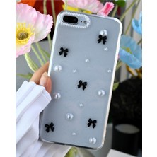 Go Aksesuar Iphone 7 Plus ve 8 Plus Uyumlu Inci Kamera Oyuncak Tasarımlı Esnek Silikon Kılıf