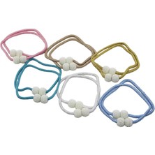 Marsilyan 2PCS   BONCUK TOPLU - MIKNATISLI  RENKLİ PERDE İPİ (K95)