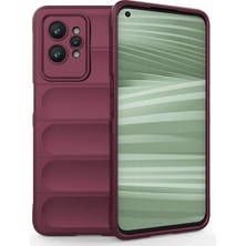 Realme Gt2 Pro 5g Kılıf Optimum Silikon - Bordo - FKU2023-2380