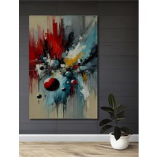 Teona Ahşap Modern Sanat Soyut Yağlı Boya Ahşap Dekoratif Tablo Dikdörtgen Tablo