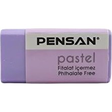 Pensan Pastel Silgi Çok Renkli Silgi Rainbow Set - 1 Adet Lila