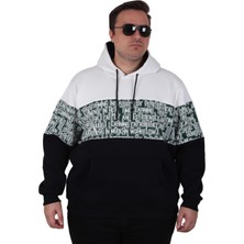 Moc Grande Mocgrande Büyük Beden Kapüşonlu 3ip Sweat Transforming 25713 Ekru