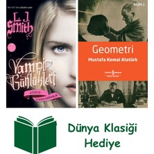 Artemis Yayınları Vampir Günlükleri - Dönüş: Çöken Karanlık + Geometri + Dünya Klasiği Hediye