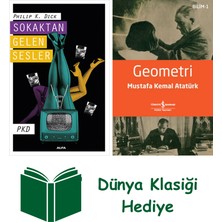 Alfa Yayınları Sokaktan Gelen Sesler + Geometri + Dünya Klasiği Hediye
