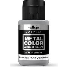 Vallejo 77717 32 ml. Dull Aluminium, Metal Color Serisi Model Boyası