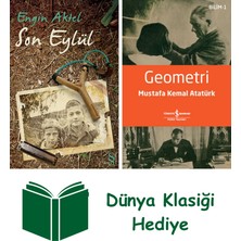 Everest Yayınları Son Eylül + Geometri + Dünya Klasiği Hediye