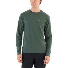 Columbia CS0354 Csc M Basic SM Logo  Ls Tee Erkek Uzun Kollu T-Shirt