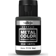 Vallejo 77712 32 ml. Steel, Metal Color Serisi Model Boyası