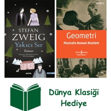 Alfa Yayınları Yakıcı Sır + Geometri + Dünya Klasiği Hediye