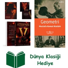 İndigo Kitap Ateşpare 1 - Canavar Mı Kahraman Mı? + Geometri + Dünya Klasiği Hediye
