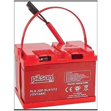 Pilsan Yeni Üretim 12 V 12 Ah Akü Tüm Pilsan Modellerine Uyumlu Çocuk Araba Aküsü
