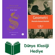 Alfa Yayınları Kral Lear (Ciltli) + Geometri + Dünya Klasiği Hediye