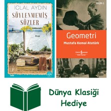 Artemis Yayınları Söylenmemiş Sözler + Geometri + Dünya Klasiği Hediye