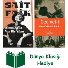Can Yayınları Alemdağda Var Bir Yılan + Geometri + Dünya Klasiği Hediye