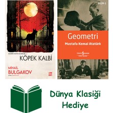 Dokuz Yayınları Köpek Kalbi + Geometri + Dünya Klasiği Hediye