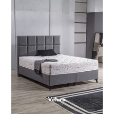 Velura Home & Living Mira Form Tek Kişilik Yatak Baza Başlık Seti (90 x 190)