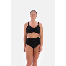 AlanyaXXL Yüksek Bel Destekli Büyük Beden Bikini Takımı