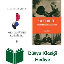 Everest Yayınları Mevlana'nın Rubaileri + Geometri + Dünya Klasiği Hediye
