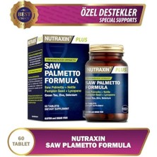 Store Fullf Nutraxin Saw Palmetto Formula 60 Tablet Takviye Edici Gıda Cilt Sağlığını Destekleyici Çinko İçerir
