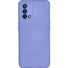 Oppo A74 4g Kılıf Nano Içi Kadife Silikon - Lila - FKU9755-1663