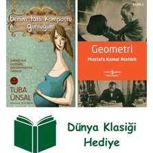 Artemis Yayınları Benim Tatlı Komposto Günlüğüm + Geometri + Dünya Klasiği Hediye