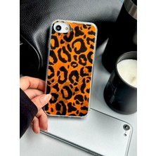 Go Aksesuar Iphone 7 - 8 - Se 2020 Shine Leopar Renk Geçişli Esnek Silikon Kılıf