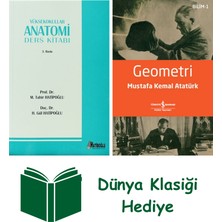 Yüksekokullar Anatomi Ders Kitabı + Geometri + Dünya Klasiği Hediye
