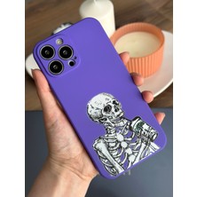 Go Aksesuar Iphone 13 Promax Kamera Korumalı Içi Kadife Lansman Baskılı Kılıf