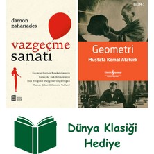 Mona Kitap Vazgeçme Sanatı + Geometri + Dünya Klasiği Hediye