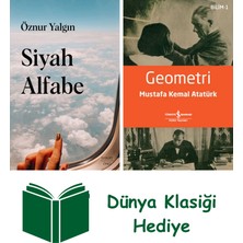 Everest Yayınları Siyah Alfabe + Geometri + Dünya Klasiği Hediye