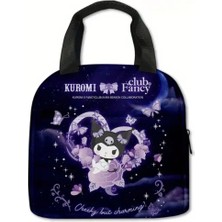 Ada Çanta Kırtasiye Beslenme Çantası Izoleli Sıcak Soğuk Koruma Kuromi Figürlü KK295