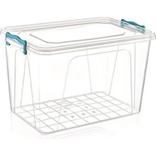 Amaç Yaşam ve Ambalaj Amaç Saklama Kabı Plastik 30 Litre - Kiler Saklama Kabı mutfak düzenleyici Baza altı