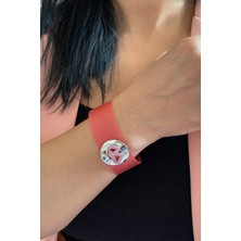 Liveyn Design Kalp Detay Silikon Bileklik