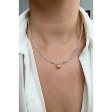 Liveyn Design Dorika Detay Şeffaf Kolye