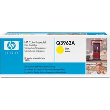 Hp 122A-Q3962A Sarı Orijinal Toner-Mavi Kutu