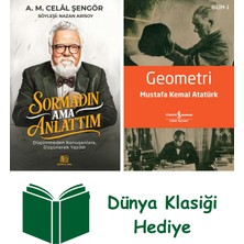 İnkılap Kitabevi Sormadın Ama Anlattım + Geometri + Dünya Klasiği Hediye